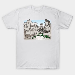 Rushmore Caricature T-Shirt